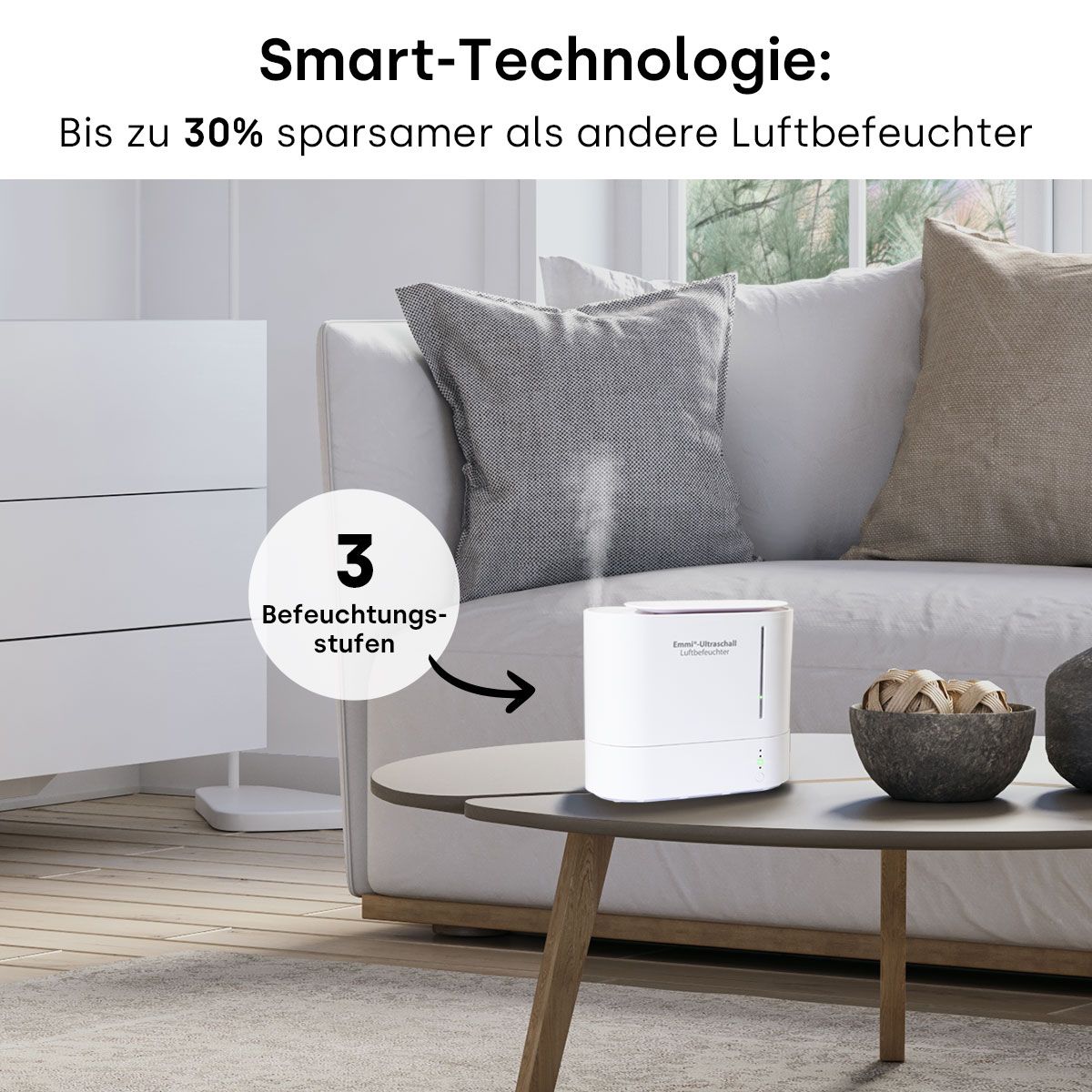 Ultrasonic Humidifier Oval