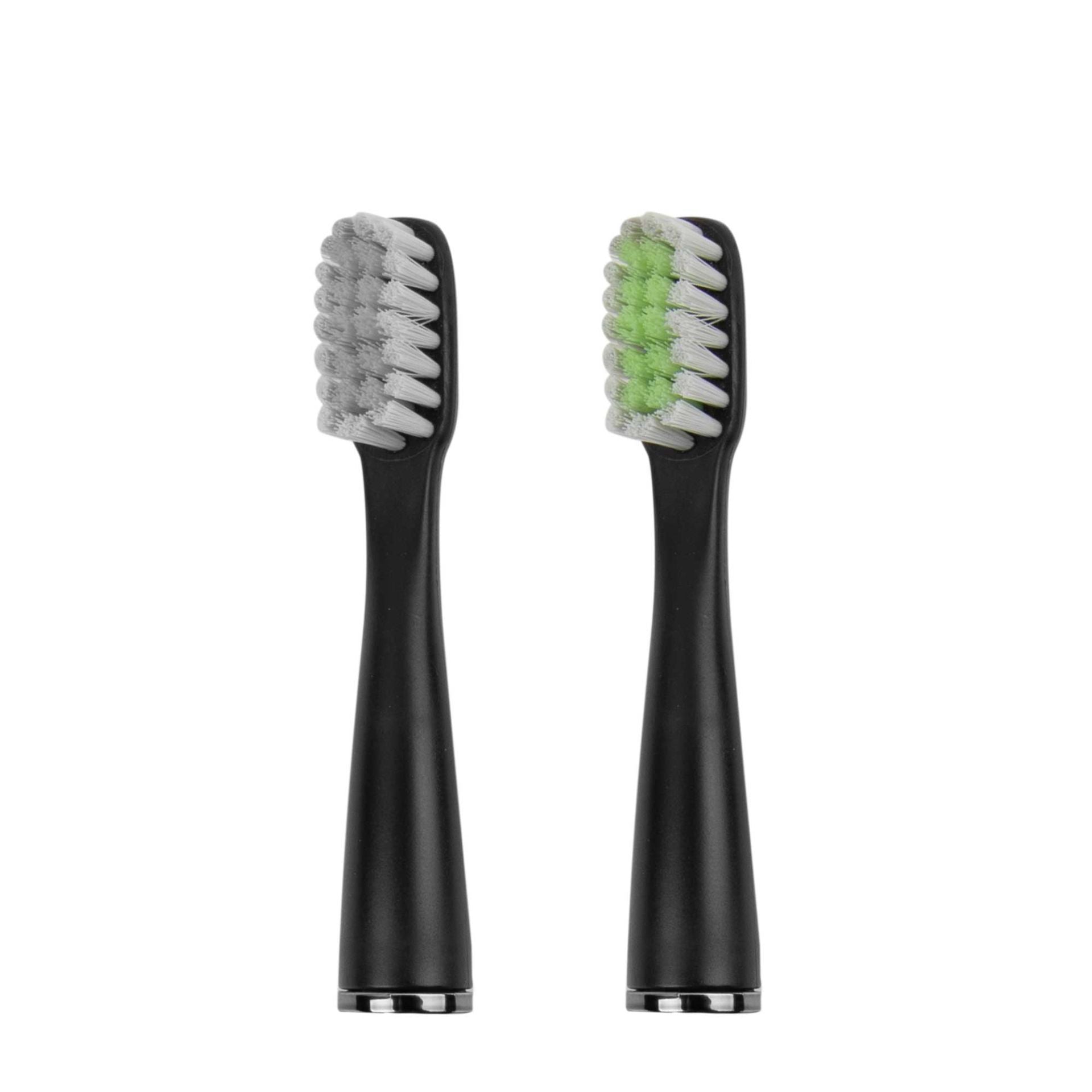 Cabezales de cepillo Sonic ToGo "negros" 2 uds.