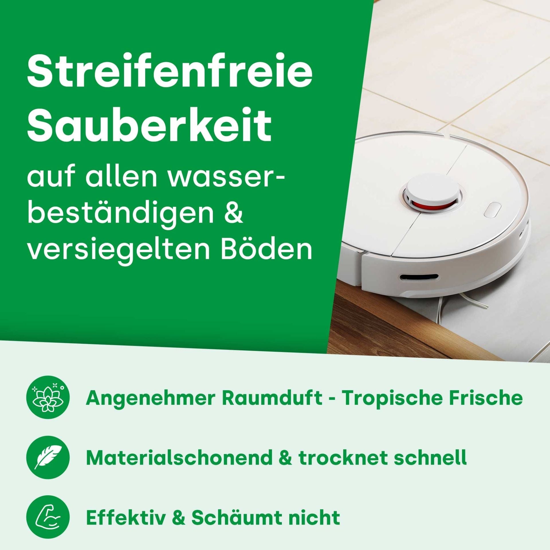 Robot aspirador fregona 500ml