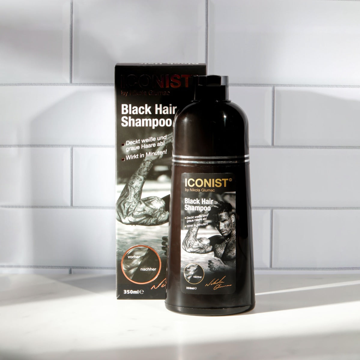 Shampoo per capelli neri ICONIST di Nikola Glumac