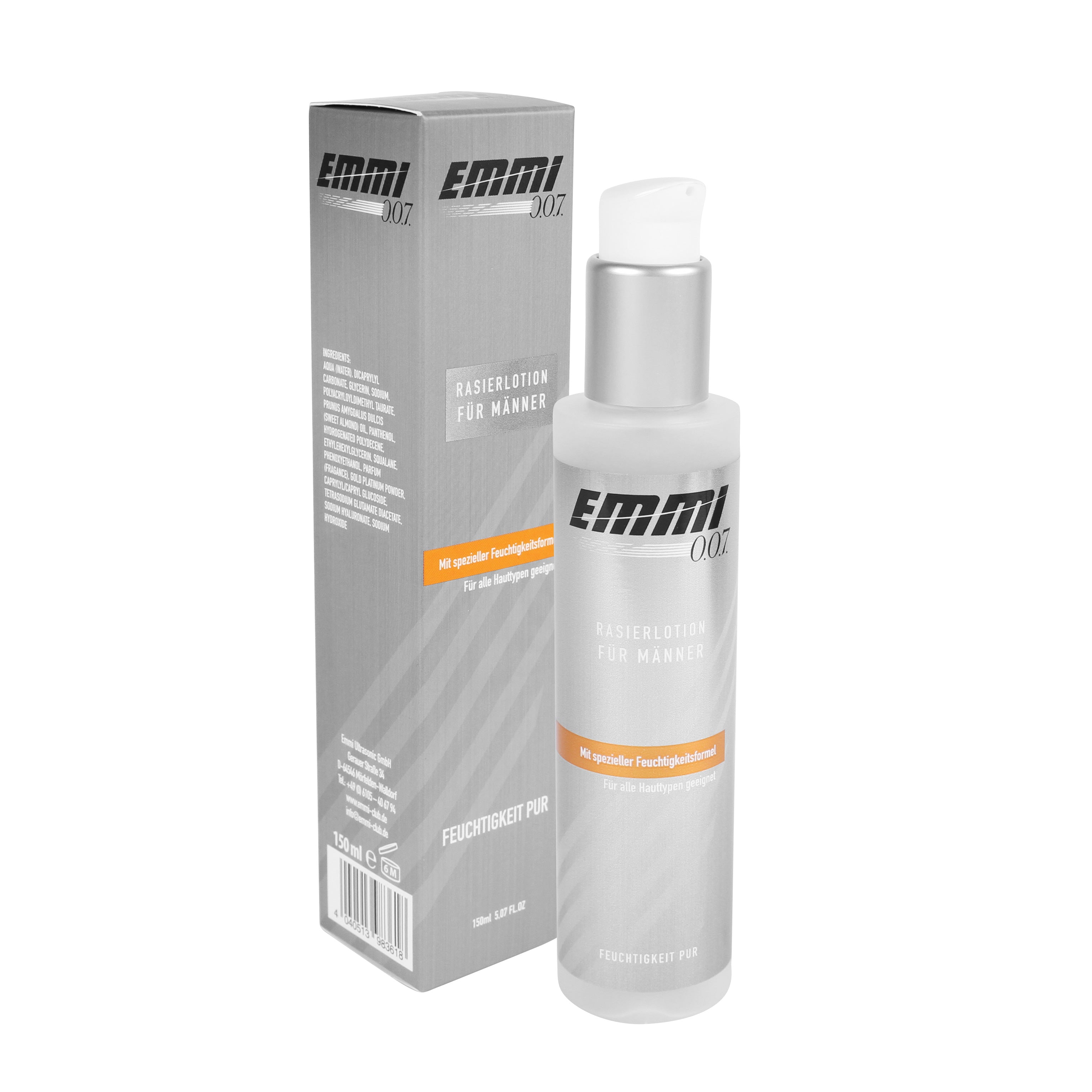 Emmi-0.0.7 Shaving Lotion for Men - 150ml