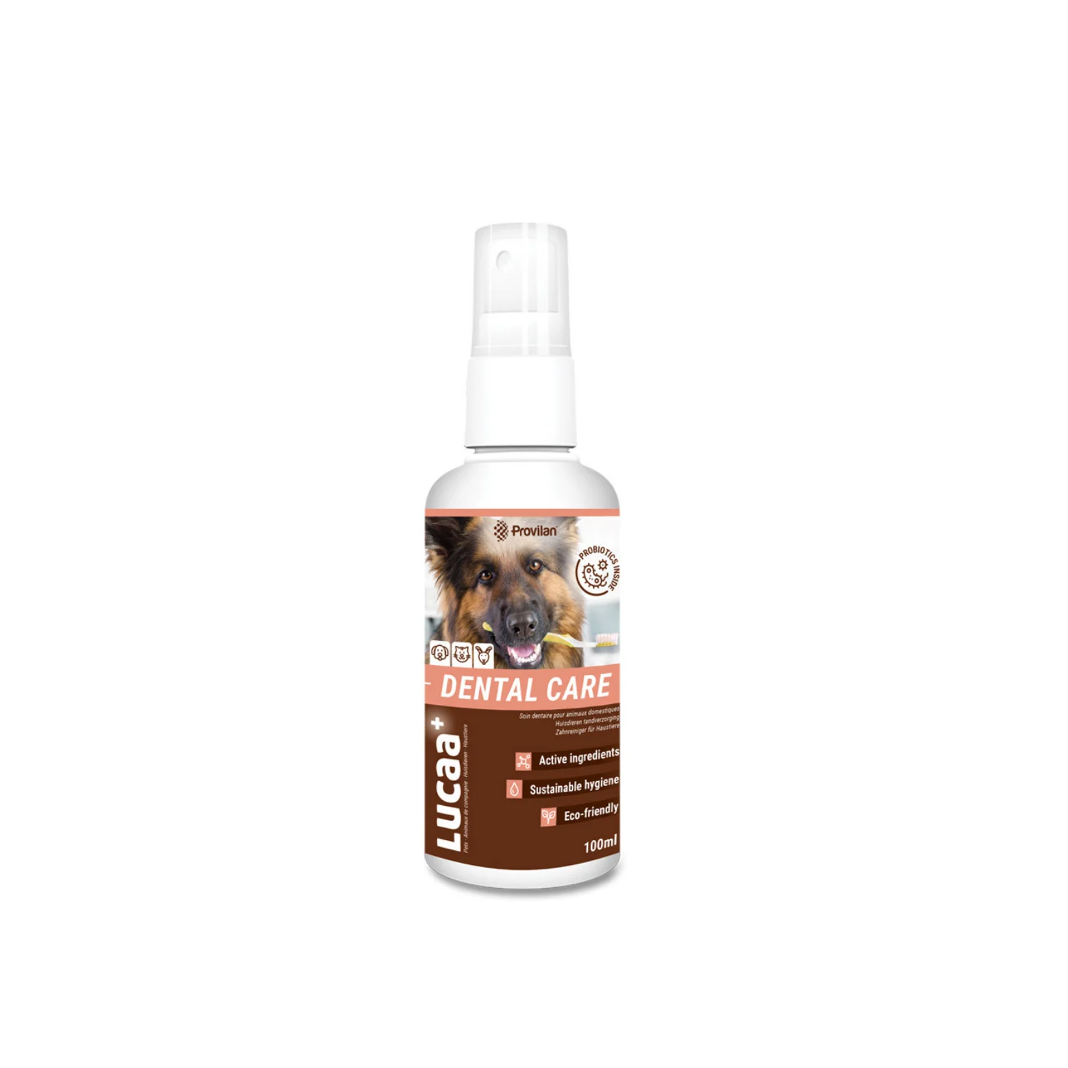 Lucaa+ Limpiador Dental Ecológico para Mascotas 100ml