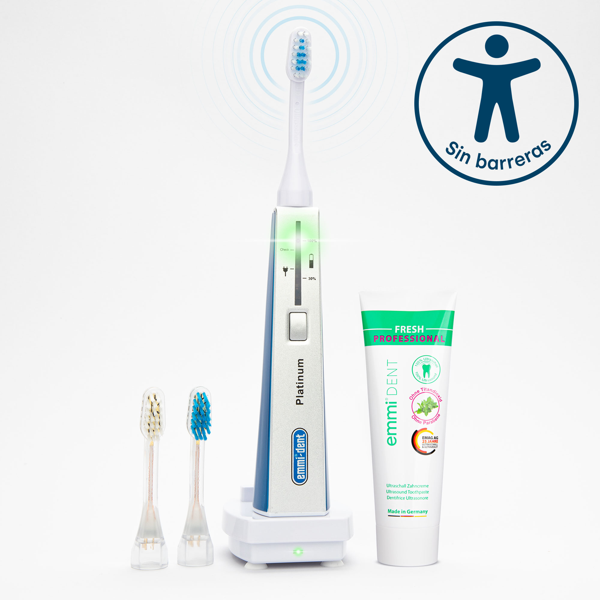 Cepillo dental ultrasónico Platinum Care